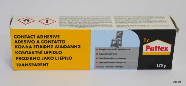 Pattex Contact Transparant Adhesive 125g