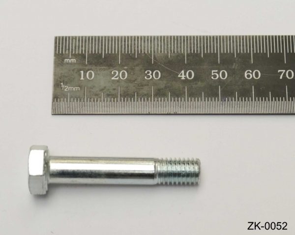 Custom Hexagon bolt with shaft 8.8 M8x43mm