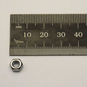 Nut Hex Nyloc M4 Stainless