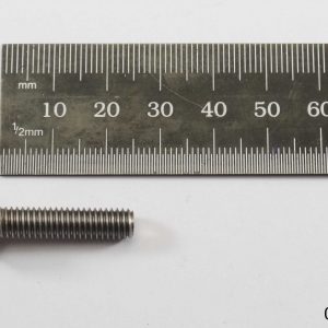 Hexagon bolt without shaft M6x25mm
