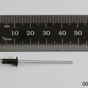 Rivet Blind Flat Head Black POP Ø3.2x8.0mm