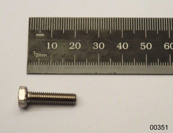 Hexagon bolt without shaft M5x20mm