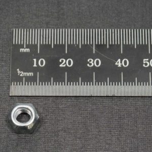 Hexagon nut cleveloc oval M6 selflocking