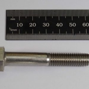 Hexagon bolt with shaft M10x60mm