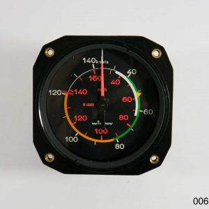 Air speed indicator Ø 80 mm