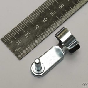 Jury strut safety spring clip