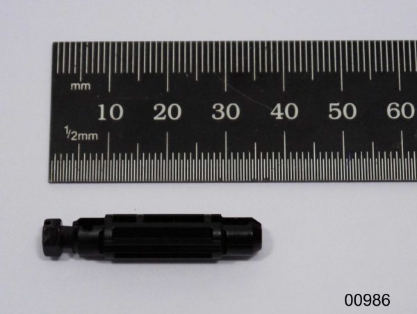 Plastic Nylatch stand-off used on tunnel side panels