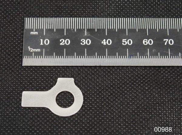 Lock plate cloth DIN 463-A2-Ø8,4