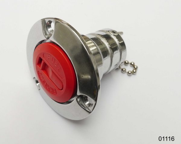 Fuel Cap & Tank filling neck. Deckfiller Ø38