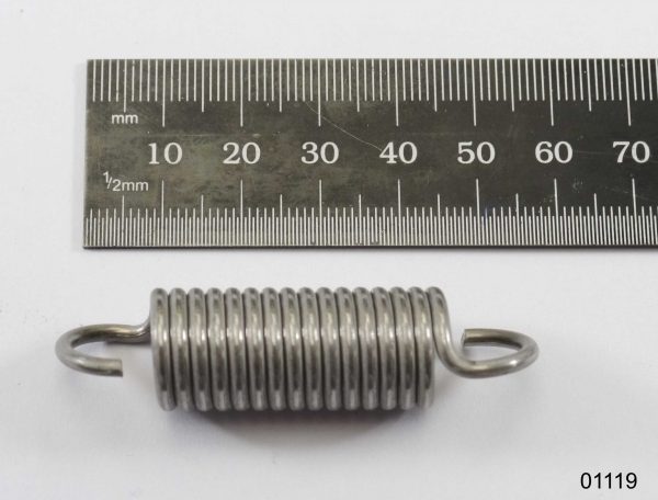 Exhaust spring long