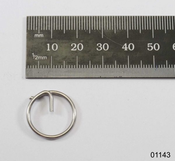 Split ring for control system clevis Ø1,5x19mm