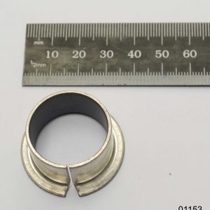 Glycodur collar bushing for rudder pedals