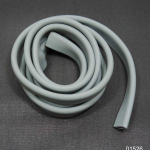 Grey rubber U Section profile Fuselage shell edging