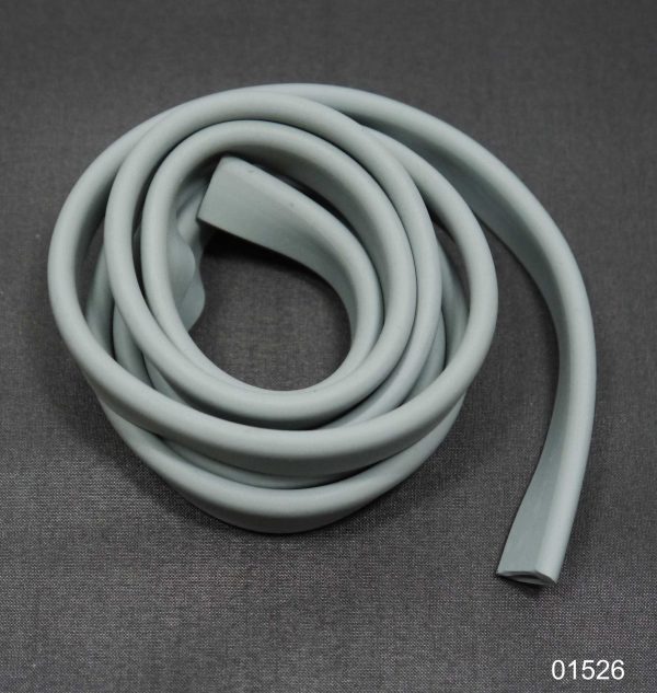 Grey rubber U Section profile Fuselage shell edging