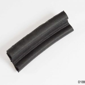 Door Seal - black rubber P-profile