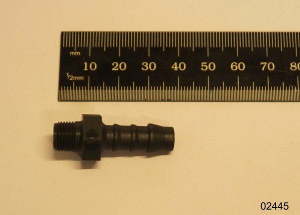 Fuel Tab Barb 8mm x 1/8