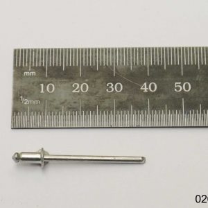 Rivet, blind monel flat head Ø3,2x6,2mm