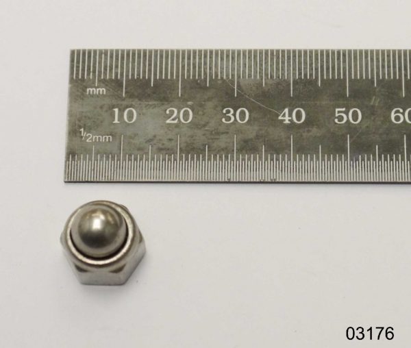 Domed Nut - Front Nose Wheel Spat