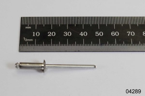 Rivet - Aluminium 4mm x 19