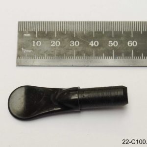 Flat profile laths pin (Black Plastic Spade Insert Lower Wing Batten)