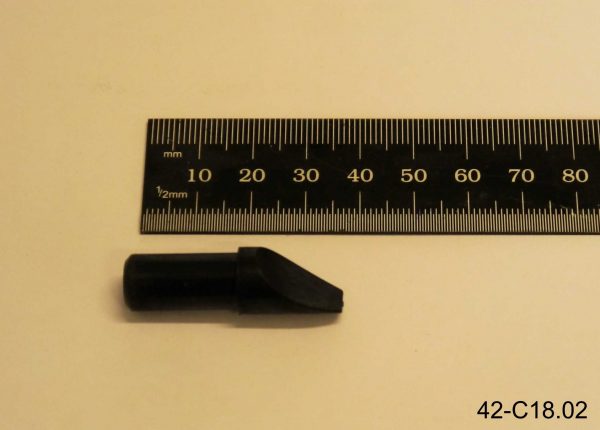 Wing batten end insert