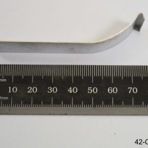 Safety plate for lower batten Plate unbent 93x19