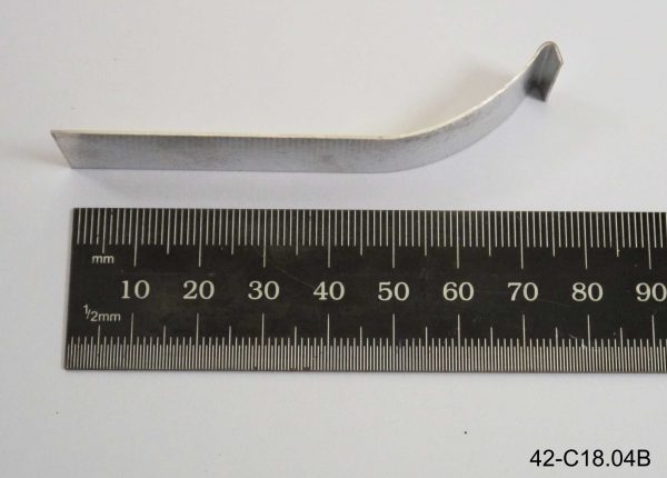 Safety plate for lower batten Plate unbent 93x19