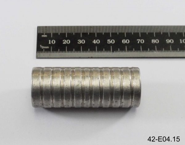 Cooling water tube Ø25 x 1,5 x 65mm