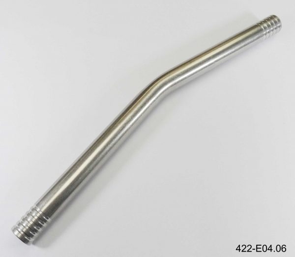 Cool water tube curved Ø25 x 1,5 x 40