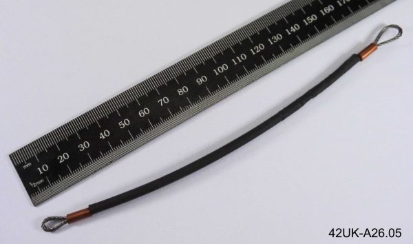 Throttle lever stop cable