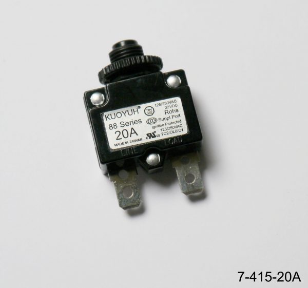 20A Circuit breaker