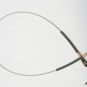 C42A Rudder cable return with spring Right Hand