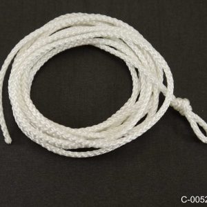 Wing covering attachment cord Ø3x1970mm white
