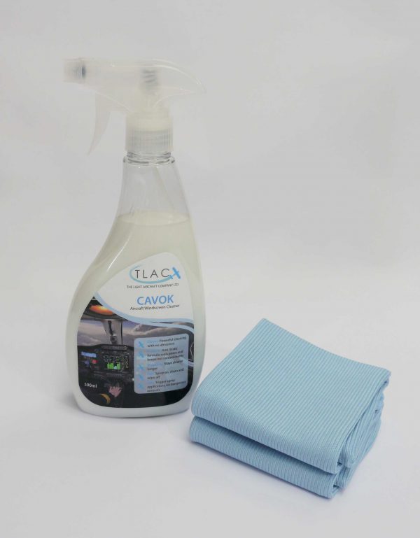 CAVOK-Aircraft screen cleaner and protectant