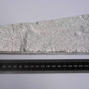 C42A Fire blanket material fitted to coolant pipes (280X90X7)