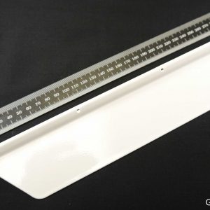 Trimming sheet white 130x0,5x300mm