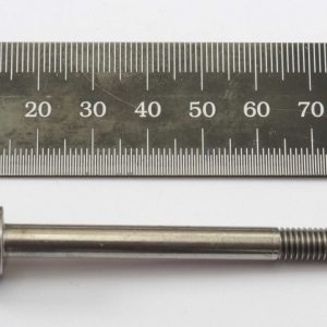 Fork bolt for flap hinge