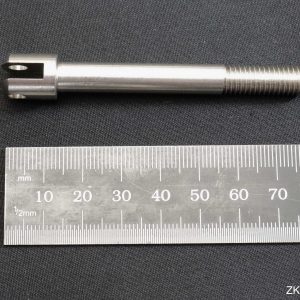 Fork bolt M8x65x20mm for both ends of horizontal stabiliser and top and bottom of fin