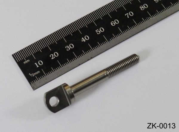 Knife bolt C42 (Aileron flap, lower rudder and inboard elevator fitment) M6x45mm