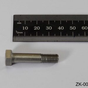 Bolt - custom hexagon bolt with shaft M8x37mm