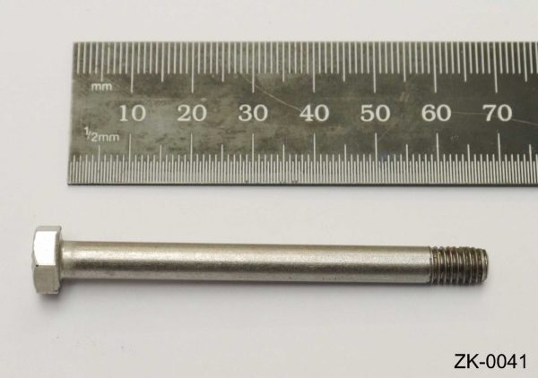 Bolt - custom hexagon bolt with shaft M6x67mm