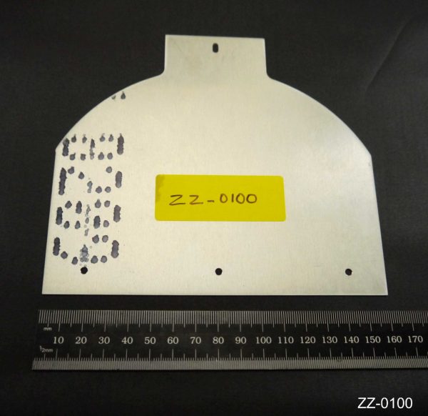 Main tube blanking plate