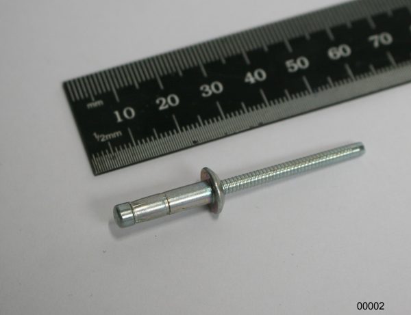 Rivet, blind flat head TIBULB A Ø4,8 x 14,0mm