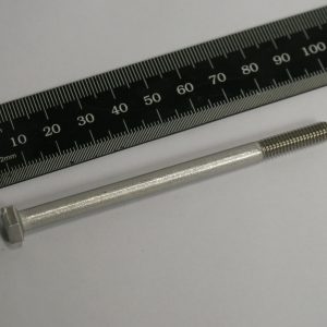 Hexagon bolt with shaft M6x90mm