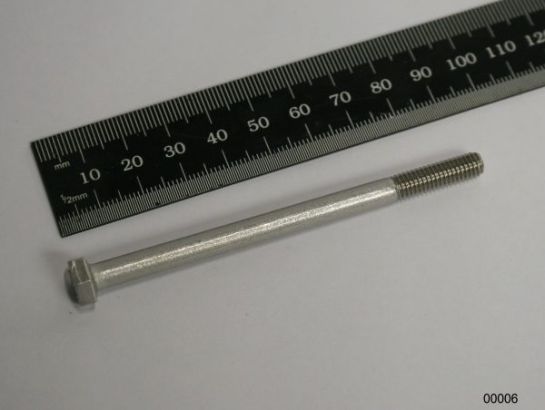 Hexagon bolt with shaft M6x90mm