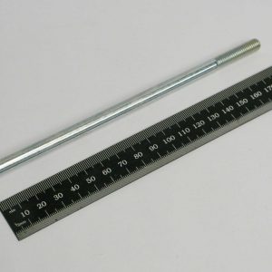 Hex bolt M8 x 180 mm galvanized steel