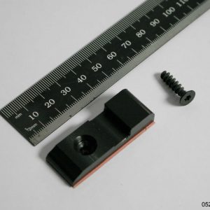 C42 New style internal door handle stop 7mm with fixings