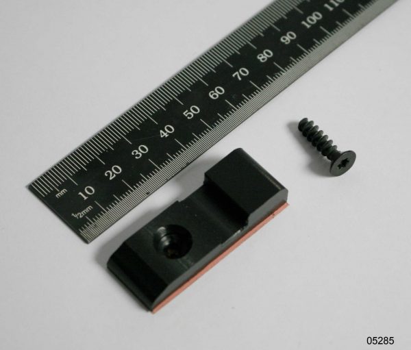 C42 New style internal door handle stop 7mm with fixings