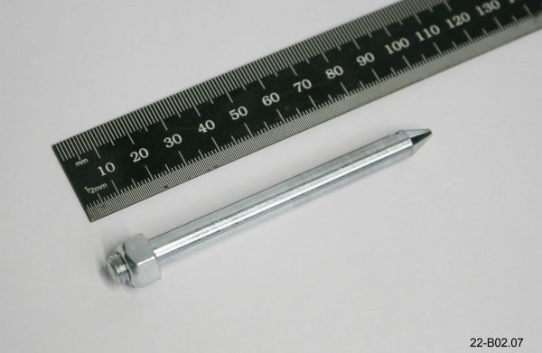 Upper wing pin (wing to A frame)