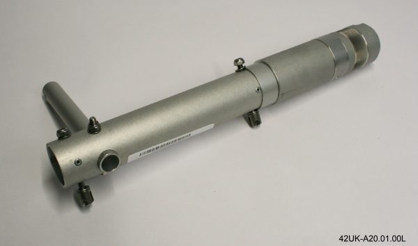 Landing flap torque tube with fittings left hand